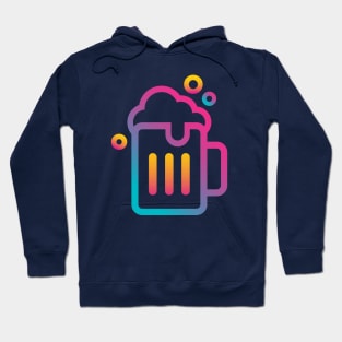 Neon Beer Hoodie